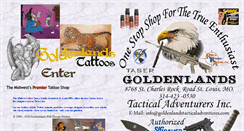 Desktop Screenshot of goldenlands.com